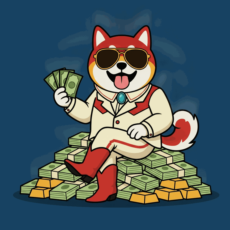 Gasolinu counting a stack of cash.